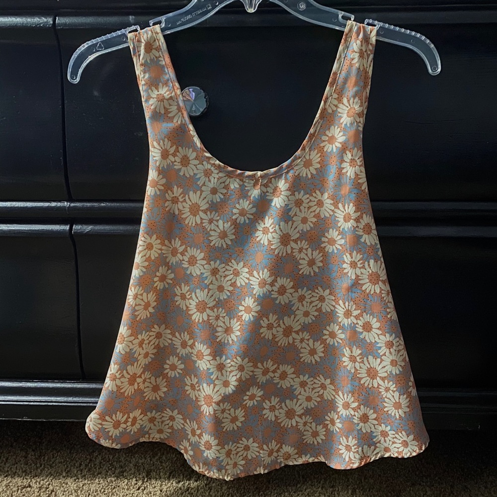 Floral tank top